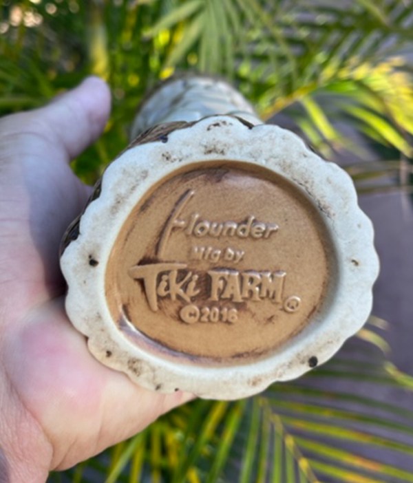 Tiki-Ti 55th Anniversary Limited Edition Tiki Mug [100% Net Proceeds Go To Hawaii Fire Relief] Bottom