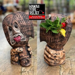 Warrior Bob Mug By Lost Temple Traders [100% Net Proceeds Go To Hawaii Fire Relief]