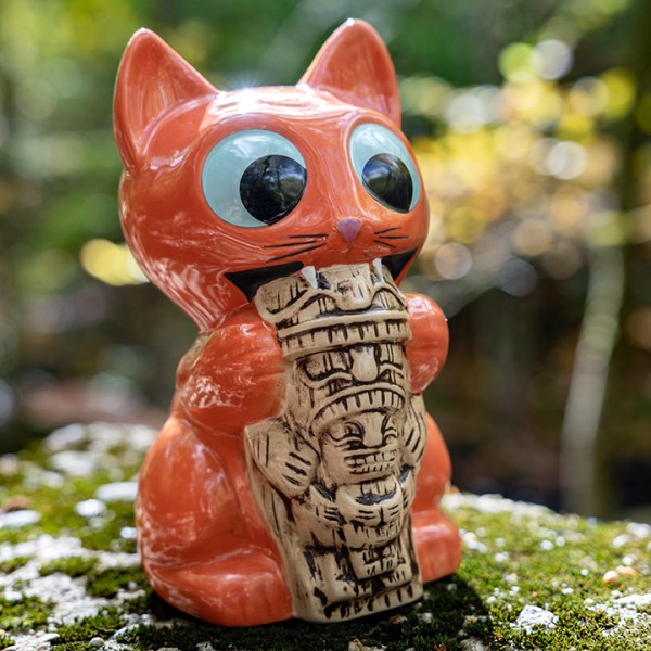 Front - Cattibal Tiki Mug - The Search for Tiki x Squid - Limited Edition