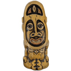 AZ Tiki Oasis Art Show Mask Mug - TikiRob - One-Of-A-Kind - Front