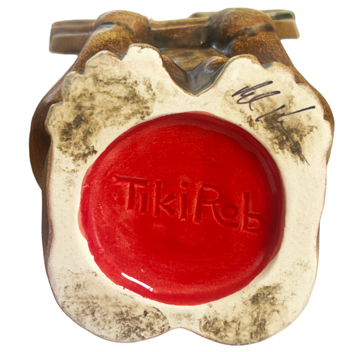 Adventureland Headhunter Mask Mug - TikiRob - Limited Edition - Bottom