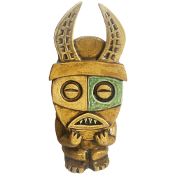 Adventureland Headhunter Mask Mug - TikiRob - Limited Edition - Front