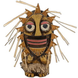 Adventureland Mask Mug - TikiRob - One-Of-A-Kind - Front