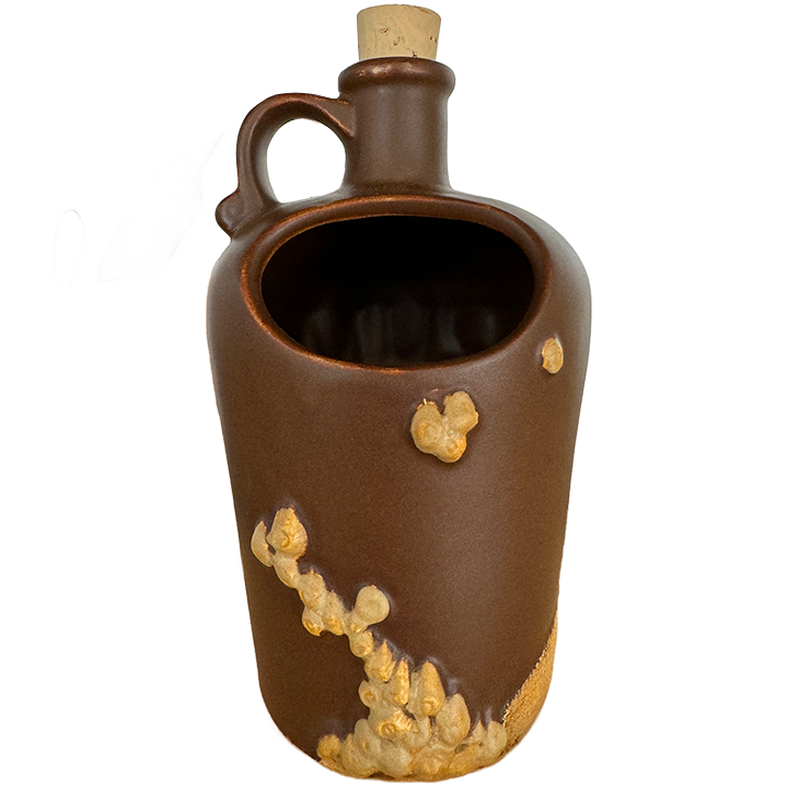 Back - SQUID's Rum Jug Mug - Lost Temple Traders - 2nd Edition (Walnut Driftwood)