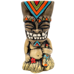 Belly Warrior Tiki Mug - Niki's Tiki - 1st Edition - Front