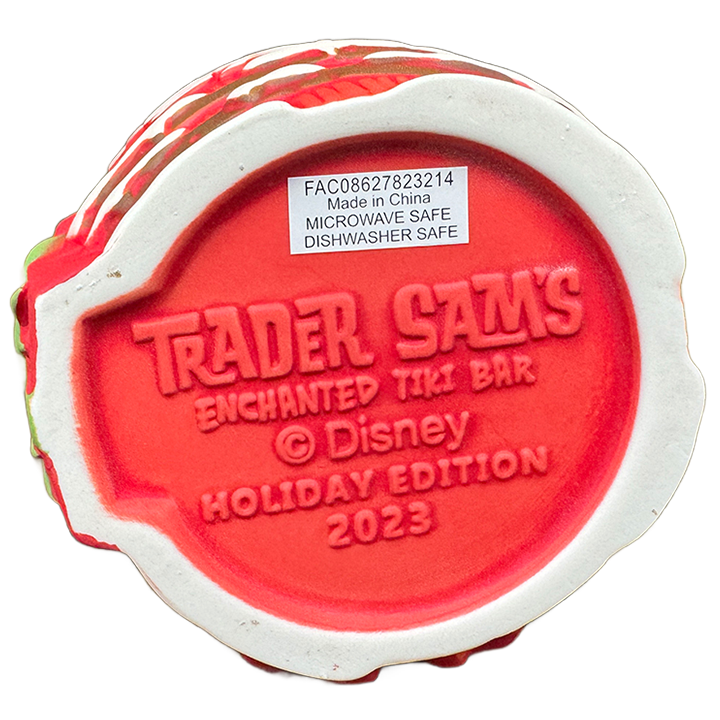 Bottom - Holiday Rum Barrel Mug - Trader Sam's Enchanted Tiki Bar - 1st Edition