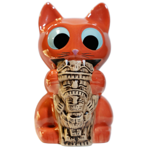 Cattibal Tiki Mug - The Search for Tiki x Squid - Limited Edition - Front