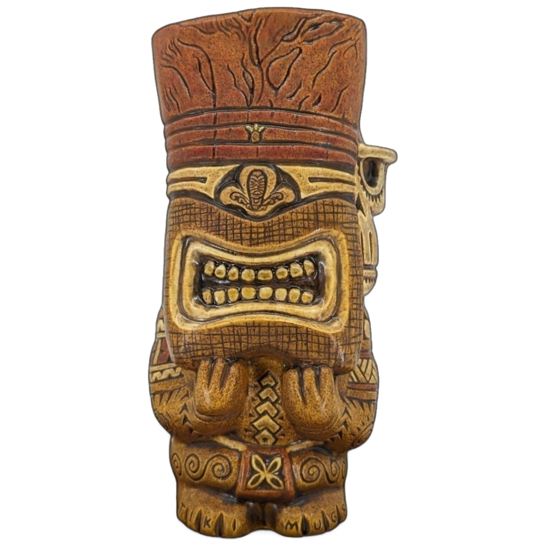 Crazy Al's Tiki #13 Mask Mug - TikiRob - One-Of-A-Kind Skull