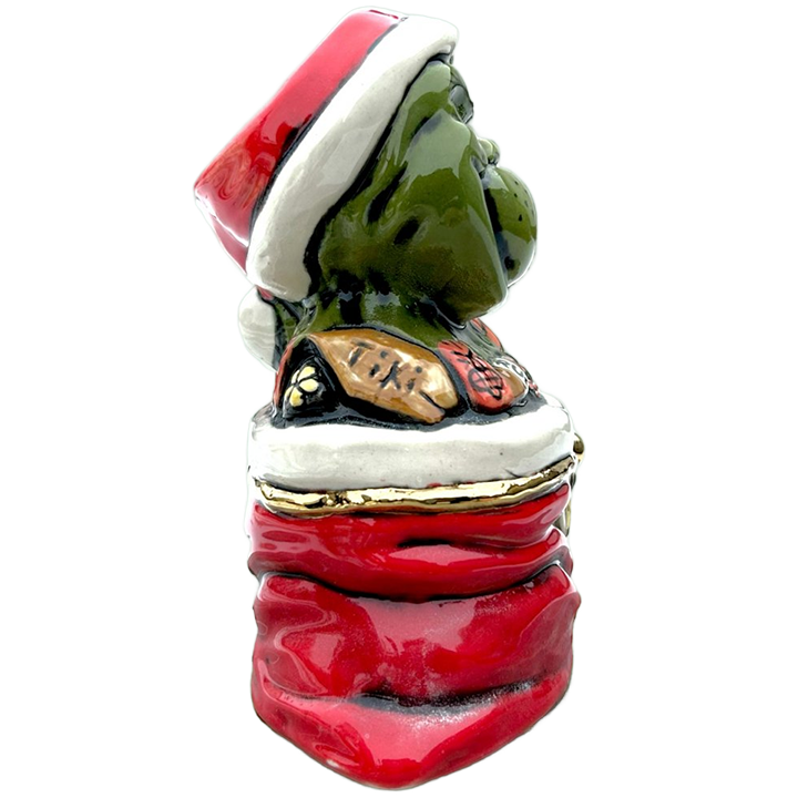 Meany Mug (How The Grinch Stole Christmas) - Niki's Tiki - 1st Edition - Side