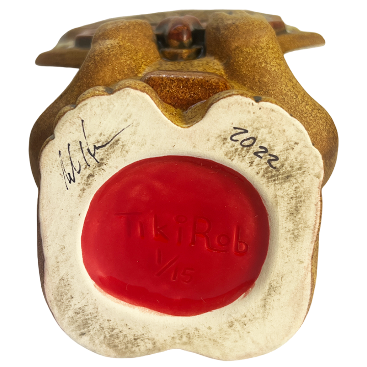 Rongo Mask Mug - TikiRob - Matte Edition - Bottom