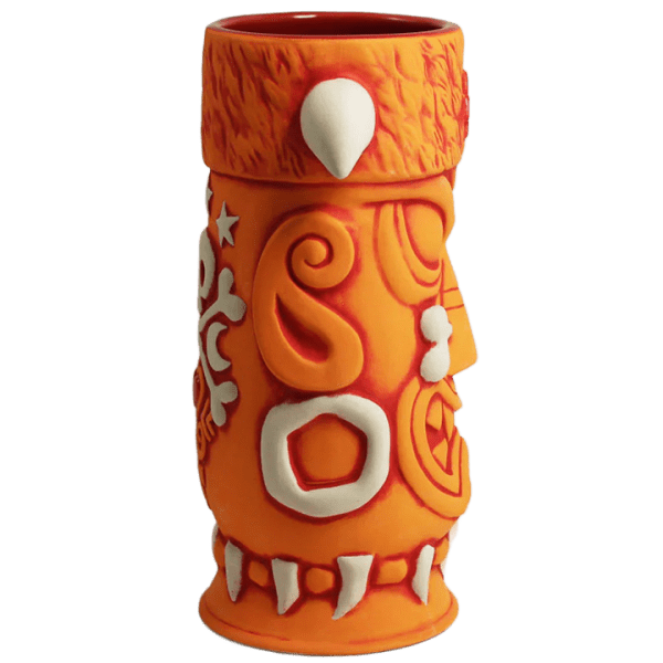 Side - Derek's Witch Doctor Mug - Tiki Farm - 3rd Edition (Volcanic Orange)