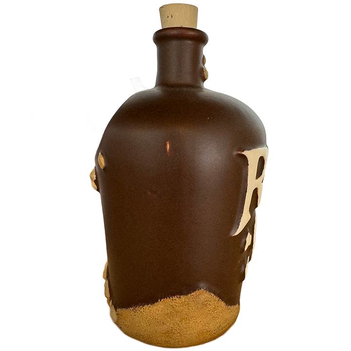 Side - SQUID's Rum Jug Mug - Lost Temple Traders - 2nd Edition (Walnut Driftwood)