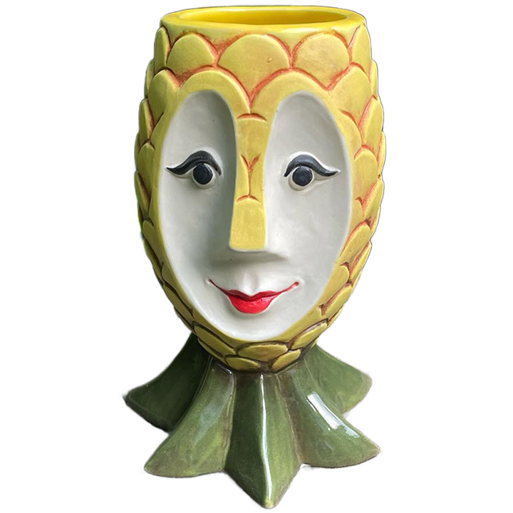Swinger (Upside-Down Pineapple Tiki Bob) Mug - Eekum Bookum - 1st Edition - Front