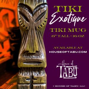 Tiki Exotique Mug From House of Tabu