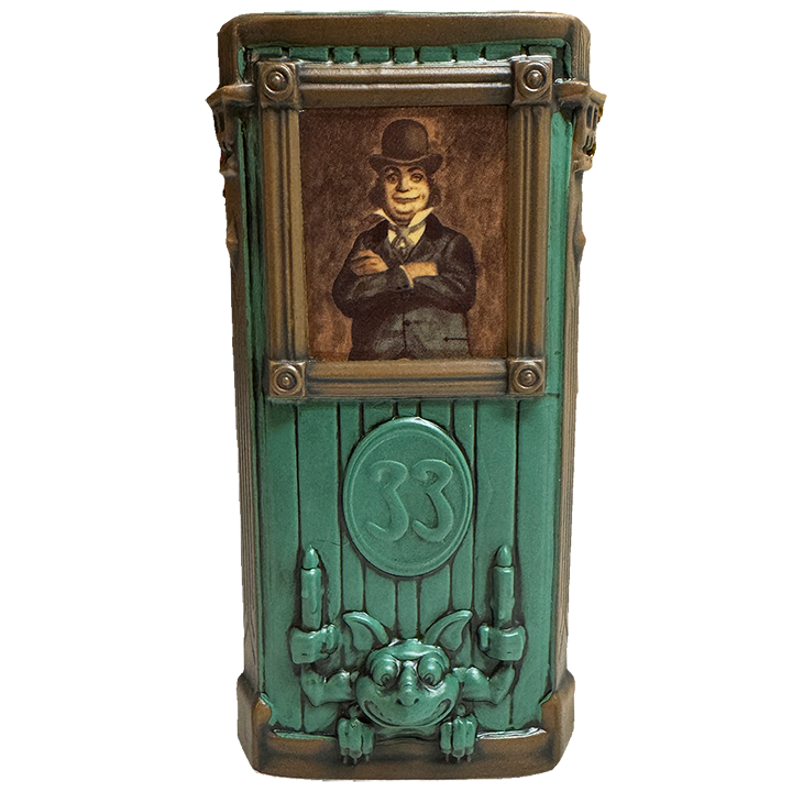 Quicksand Men Mug (Haunted Mansion Stretching Portraits Collection) - Club 33 - Limited Edition - Front