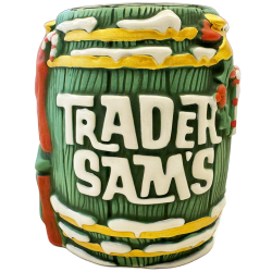 Holiday Rum Barrel Mug - Trader Sam's Grog Grotto - 1st Edition - Front