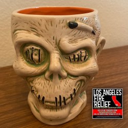 Shrunken Zombie Head Mug From Trader Sam's Enchanted Tiki Bar - 2nd Edition [100% Net Proceeds Go To Los Angeles Relief] - front