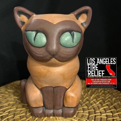 UNRELEASED! MUG #1! Tonkinese Terrace Mug In Kona Glaze By Weena Bee [100% Net Proceeds Go To Los Angeles Relief] - front
