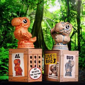 Bird Mugs At The Golden Tiki In Las Vegas, NV