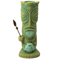 Fish Gatherer Mug By Bai - Tiki Farm - 1st Edition - Front