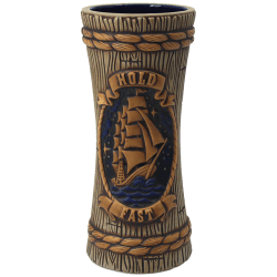 Homeward Bound Medallion Mug By Tank Standing Buffalo - Tiki Farm - 1st Edition - Front