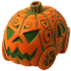 Pumpkin Buggy Mug By Bai - Tiki Farm - 1st Edition - Front
