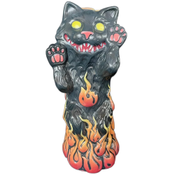 Nekomata Mug - Lowtiki - Orange Edition - Front