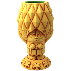 Poly Pollie Pineapple Tiki Mug By Philippe Tilikete - Tiki Farm - 1st Edition - Front