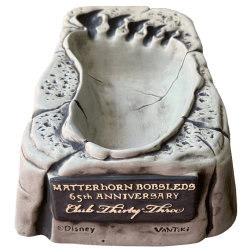 Summit Stomp Mug (Matterhorn Bobsleds 65th Anniversary) - Club 33 (Disneyland) - 1st Edition - Front