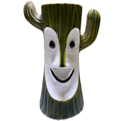 Cactus Bob Mug By Tiki Diablo - UnderTow - Limited Edition - Front