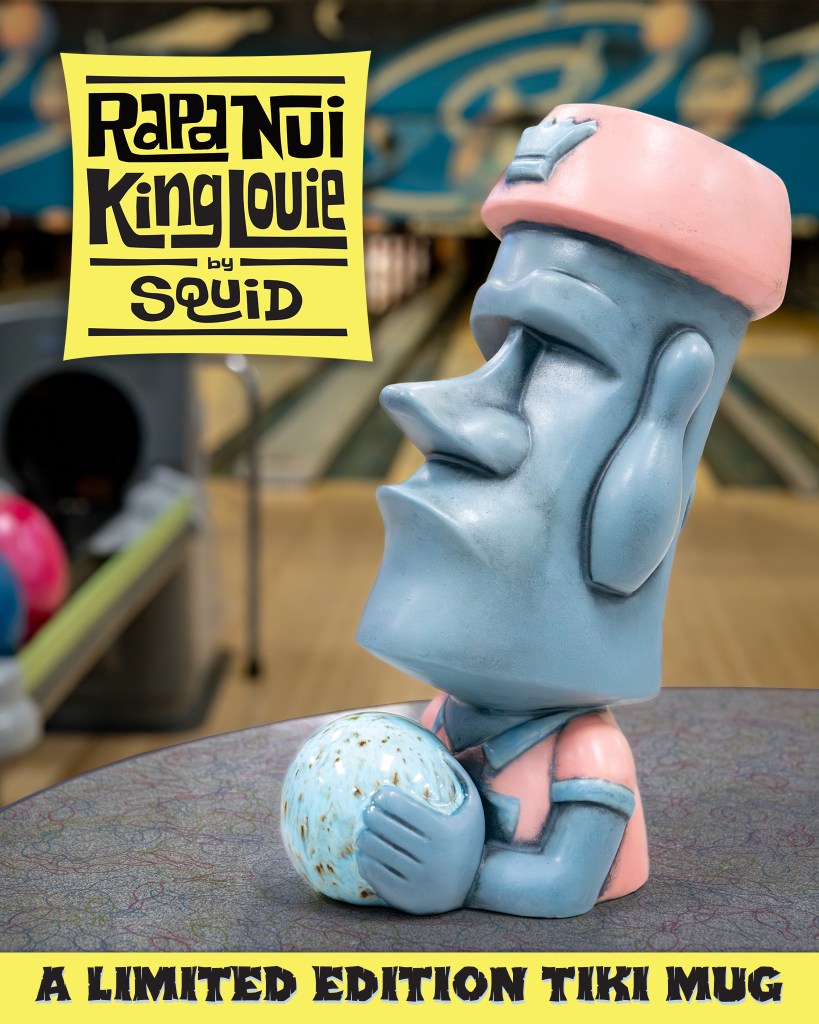 Squid's Rapa Nui King Louie Mug Made By The Search For Tiki - Limited Edition